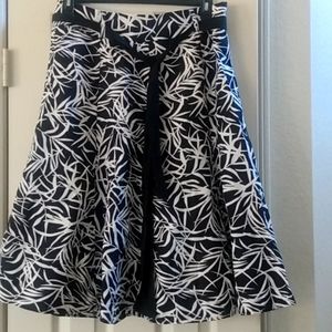 Beautiful Print Flare Skater style skirt.
